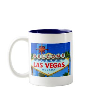Welcome to Las Vegas Sign mug