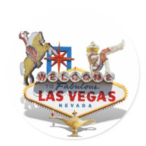 Welcome to Las Vegas Stickers
