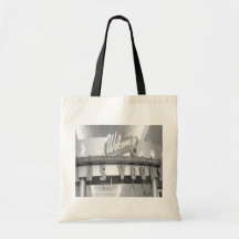 Welcome to Las Vegas Vintage Canvas Bag