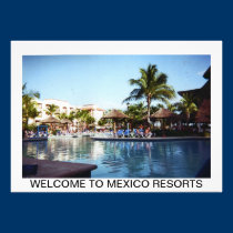 WELCOME TO MEXICO RESORTS invitations