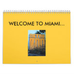 WELCOME TO MIAMI... METRO ZOO WALL CALENDARS
