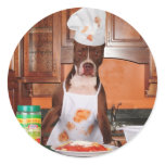 Welcome to my kitchen round sticker