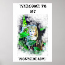 WELCOME TO MY OWNDERLAND! PRINT