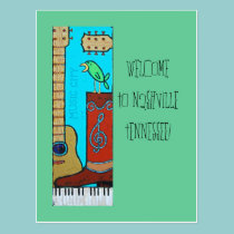 Welcome to NashvilleTennessee! postcard postcards