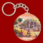 welcome to Nigeria - Customized keychains