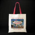 Welcome To Our Fabulous Las Vegas WEDDING Bag bags
