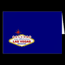 Welcome TO OUR Fabulous Las Vegas WEDDING Card