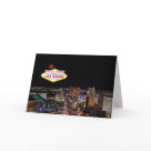 postcard - Welcome to Our Fabulous Las Vegas Wedding Invitation Card. Personalize your own card! Add date and names of Bride & Groom to be.. Write on top right hand side or inside of card. Add matching postage.