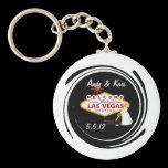 Welcome to Our Fabulous Las Vegas Wedding personal keychains