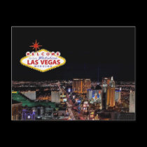 Welcome To Our Fabulous Las Vegas Wedding Postcard by vegasdusoleil Welcome To Our Fabulous Las Vegas Wedding Postcard