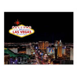 Welcome To Our Fabulous Las Vegas Wedding Postcard