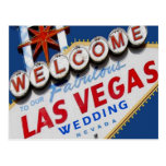 Welcome To Our Fabulous Las Vegas WEDDING Postcard