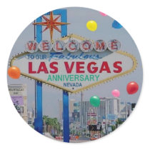 WELCOME TO OUR LAS VEGAS ANNIVERSARY STICKERS by vegasdusoleil WELCOME TO OUR LAS VEGAS ANNIVERSARY STICKERS
