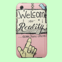 Welcome to Reality iPhone Case casemate cases