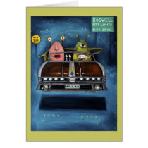 Welcome To Roswell Card