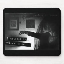 Welcome to the art show (Mouse Pad) mousepads