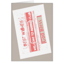 Welcome to the club greeting cards