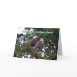 Welcome to the Eagle Family, Bald Eagles Card