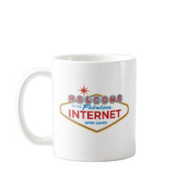 Welcome to the Fabulous Internet - open 24hrs Mug