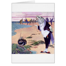 Welcome to the Lobster Quadrille Greeting Card