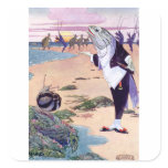 Welcome to the Lobster Quadrille Square Stickers