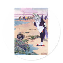 Welcome to the Lobster Quadrille Sticker