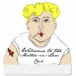 Welcome to the Mother in Law Club photo sculptures