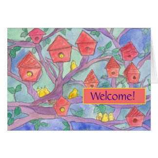 Neighbor Cards Neighbor Card Templates Postage Invitations Photocards More Zazzle Welcome To The Neighborhood Card Template