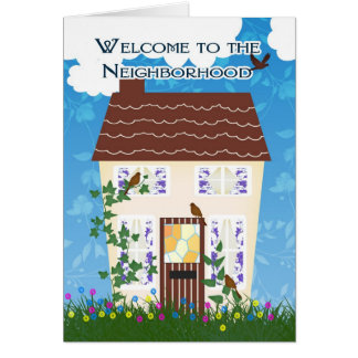 Welcome To The Neighborhood Cards | Zazzle