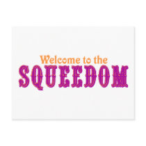 Welcome to the Squeedom Postcard