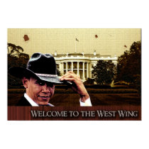 Welcome to the West wing posters