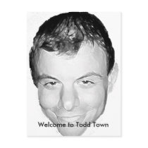 Welcome to Todd Town postcards