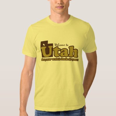 Welcome to Utah Parody humorous ?mr funny? T Shirt