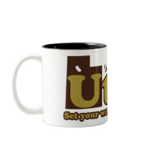 Welcome to Utah Parody Coffee Mugs