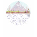 Welcome to Utah t-shirts