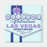 Welcome to Vegas Honeymoon Refrigerator Magnets