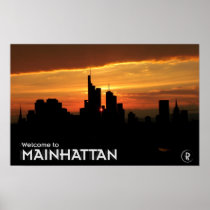 Welcome ton of Mainhattan by DR Poster