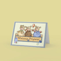 Welcome Triplets cards