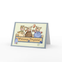 Welcome Triplets Card