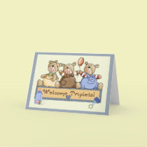 Welcome Triplets cards
