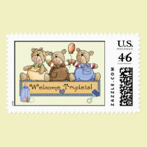 Welcome Triplets postage