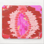 Welcome, Warm Floral Vegina Spread mousepads