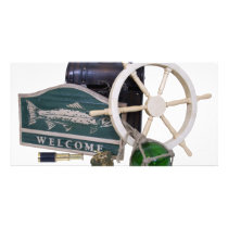 WelcomeNautical042509 Photo Card Template