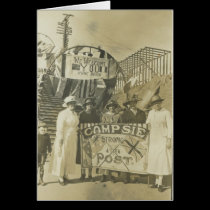 Welcoming home WWI soldiers, Campsie, ca 1919 cards