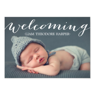 birth announcement cards photo