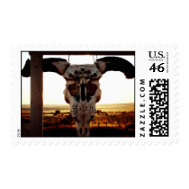 Welcoming Skull postage