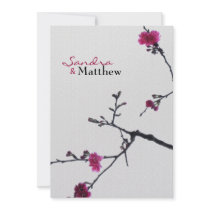 Welcoming Spring Double Happines/Chinese Wedding 3 Announcements