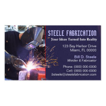 Welder Business Card