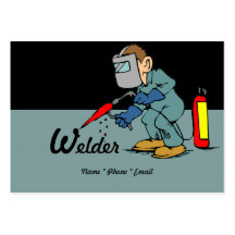 Welder Business Card