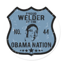 Welder Obama Nation stickers by poorrichards Welder Obama Nation stickers